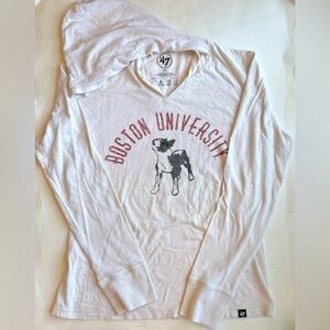 Boston University Terriers Vintage-style Small Hoodie Long-sleeved T-shirt